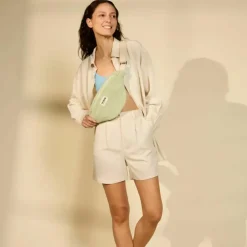 Sac banane Olivia en éponge Vert