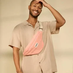 Sac banane Olivia en éponge Rose