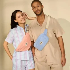 Sac banane Olivia en éponge Rose