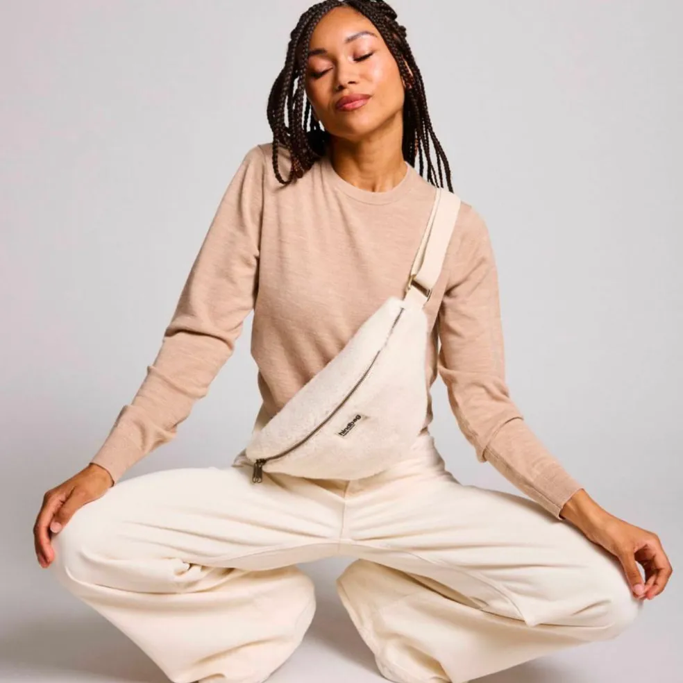 Sac banane Olivia Teddy Arctique