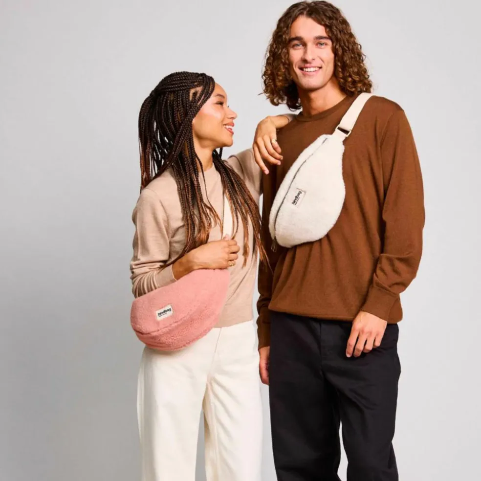 Sac banane Olivia Teddy Arctique