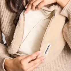 Sac banane Olivia Teddy Beige