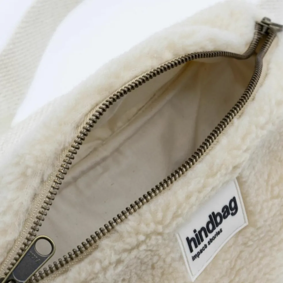 Sac banane Olivia Teddy Beige