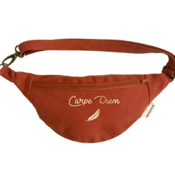 Sac banane terracotta (personnalisable)