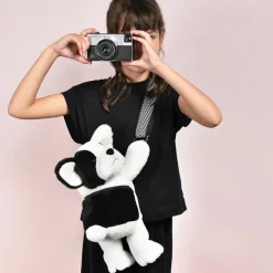 Sac bandoulière Chien black and white (30 cm)