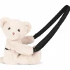 Sac bandoulière Doudou Ours ivoire (30 cm)