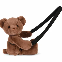Sac bandoulière Doudou Ours marron glacé (30 cm)