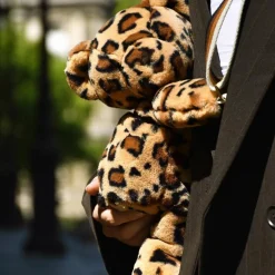 Sac bandoulière Ours léopard (30 cm)