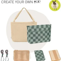 Sac cabas MIX Shopper coton beige