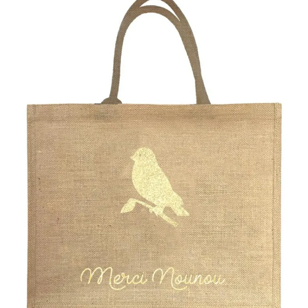 Sac cabas Nounou Oiseau (personnalisable)