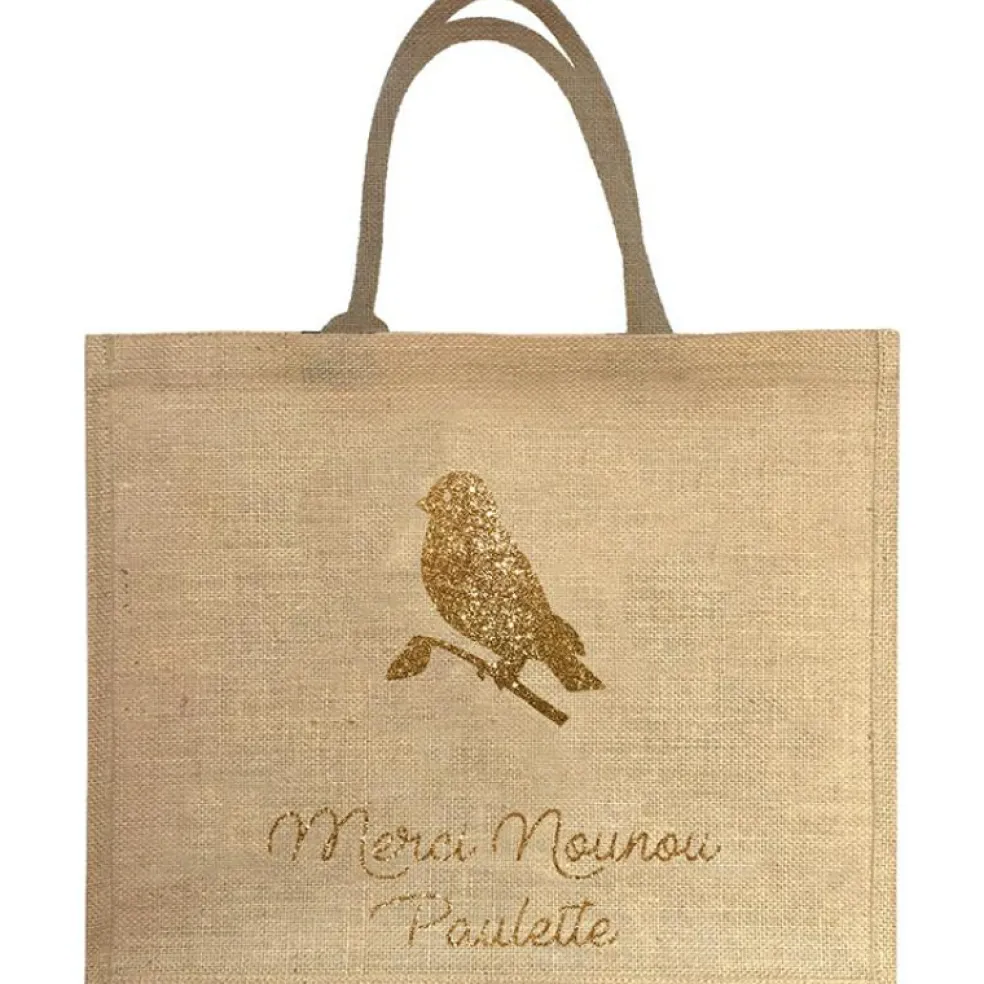 Sac cabas Nounou Oiseau (personnalisable)