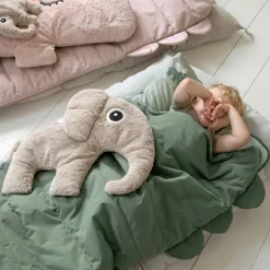 Sac de couchage matelassé Croco rose