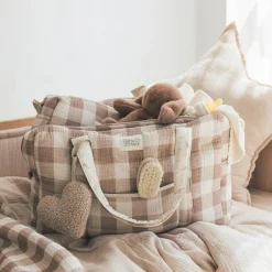 Sac de maternité Camila Vichy Caramel