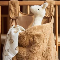 Sac de rangement Miffy Jacquard Teddy Biscuit