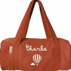 Sac de voyage enfant terracotta (personnalisable)