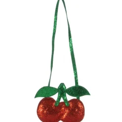 Sac enfant bandoulière Cherry glitter
