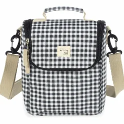 Sac isotherme Biberons I Love Vichy Noir