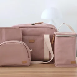 Sac isotherme Canvas rose poudré