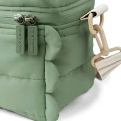 Sac isotherme matelassé Croco vert