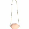 Sac nuage anse bijoux Corail