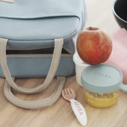 Sac repas isotherme vert sauge