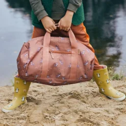 Sac week-end Faon marron (46 x 21 cm)