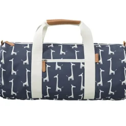 Sac week-end girafe bleu marine