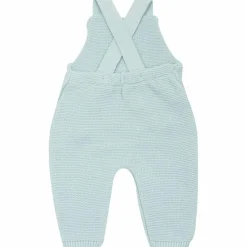 Salopette en maille Sauge (1-3 mois)