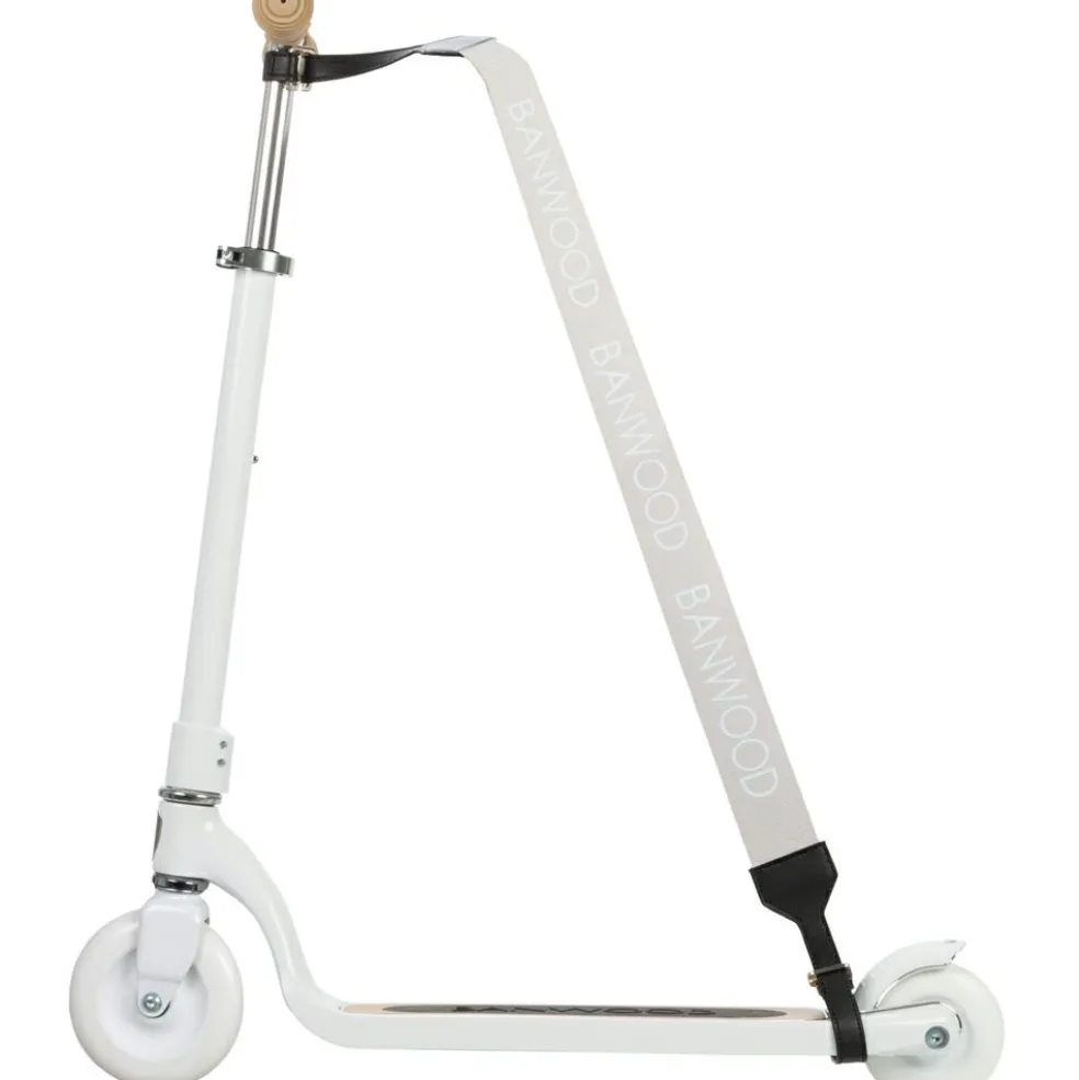 Sangle de transport crème pour trottinette