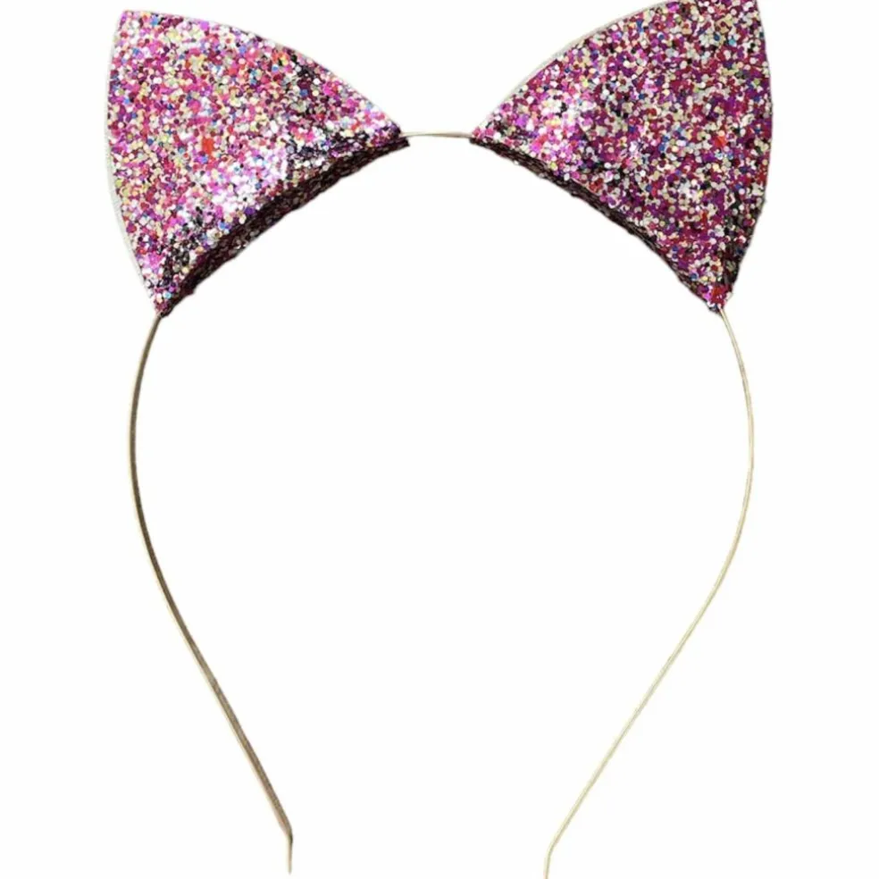 Serre tête Chat Multicolore