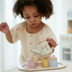 Service à thé en bois FSC