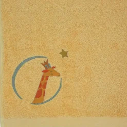 Serviette de bain Girafe Vanille (70 x 140 cm)
