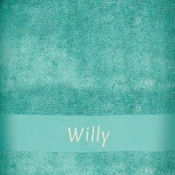 Serviette de bain orque océan personnalisable (100 x 100 cm)