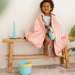 Serviette de plage 2 en 1 Circuit Lavande (140 x 70 cm)