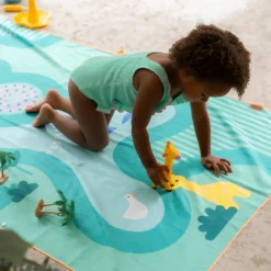 Serviette de plage 2 en 1 Safari (180 x 100 cm)