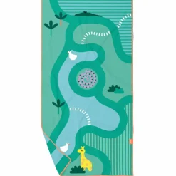 Serviette de plage 2 en 1 Safari (140 x 70 cm)