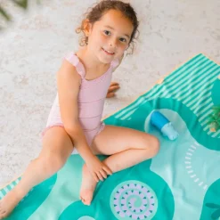 Serviette de plage 2 en 1 Safari (140 x 70 cm)