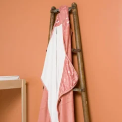 Serviette tablier de bain papillon Pink Forest Bambou