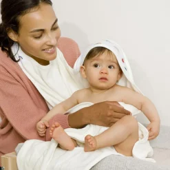 Serviette tablier de bain papillon Arc-en-ciel (108 x 107 cm)