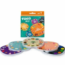 Set 1 de 5 disques pour lecteur éducatif d'audio et de musique