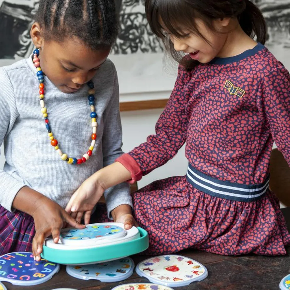 Set 4 de 5 disques pour lecteur éducatif d'audio et de musique