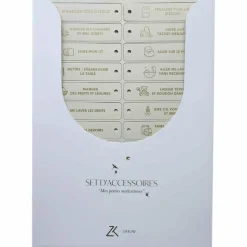 Set accessoires tableau des motivations grège