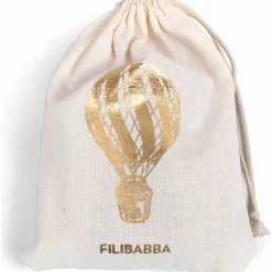 Set brosse et peigne bébé en bois avec pochette coton