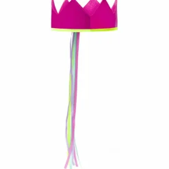 Set couronne et baguette Rose