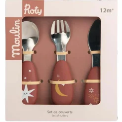 Set couverts silicone Après la pluie