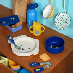 Set couverts silicone Puce et Pilou