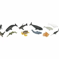 Set de 12 Animaux Marins (7-11 cm)