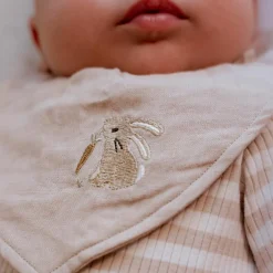 Set de 2 bavoirs bandana Baby Bunny