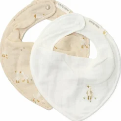 Set de 2 bavoirs bandana Little Goose