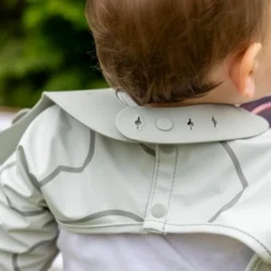 Set de 2 bavoirs Gris